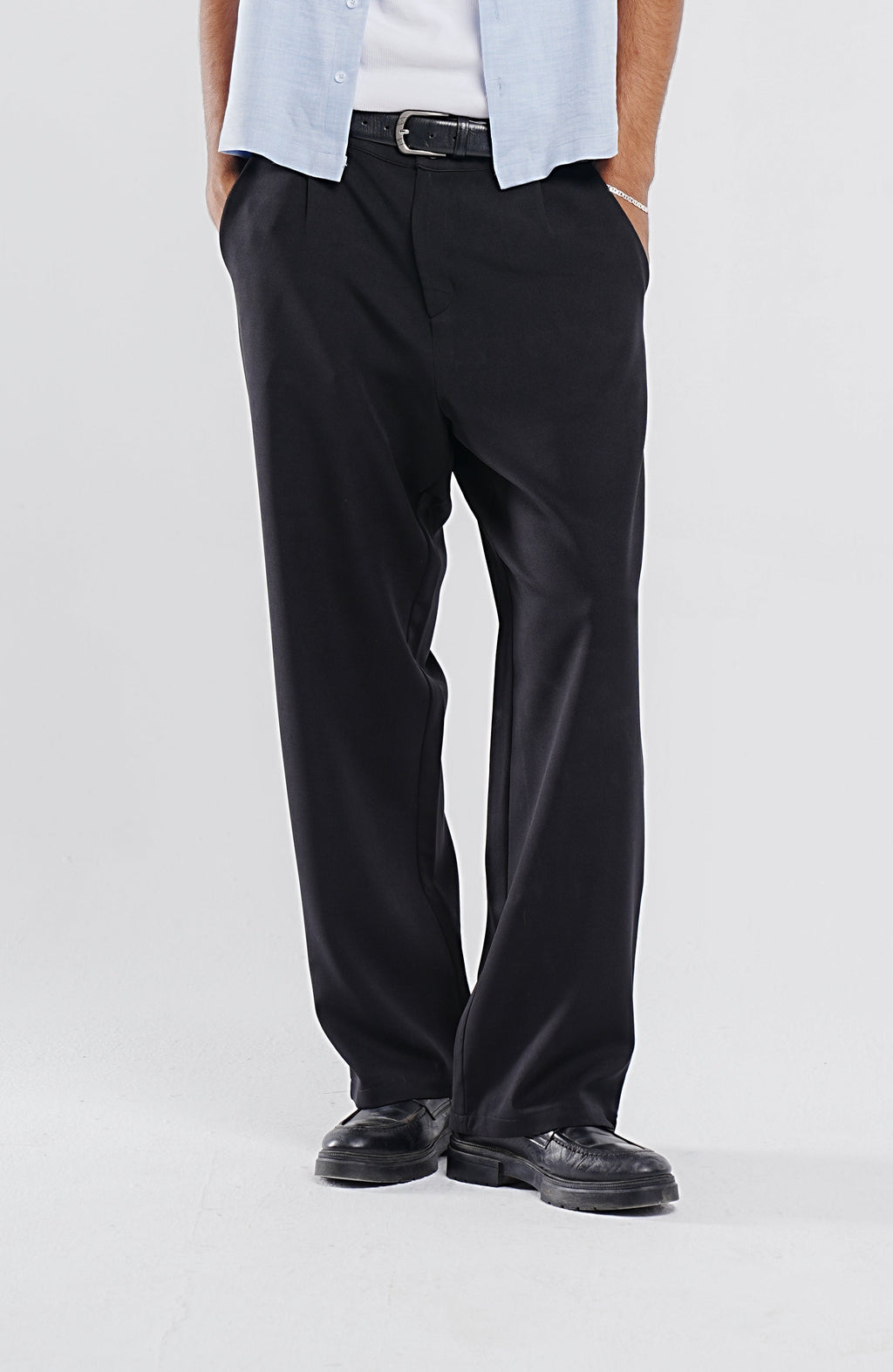 LOOSE FIT TAILORED TROUSERS