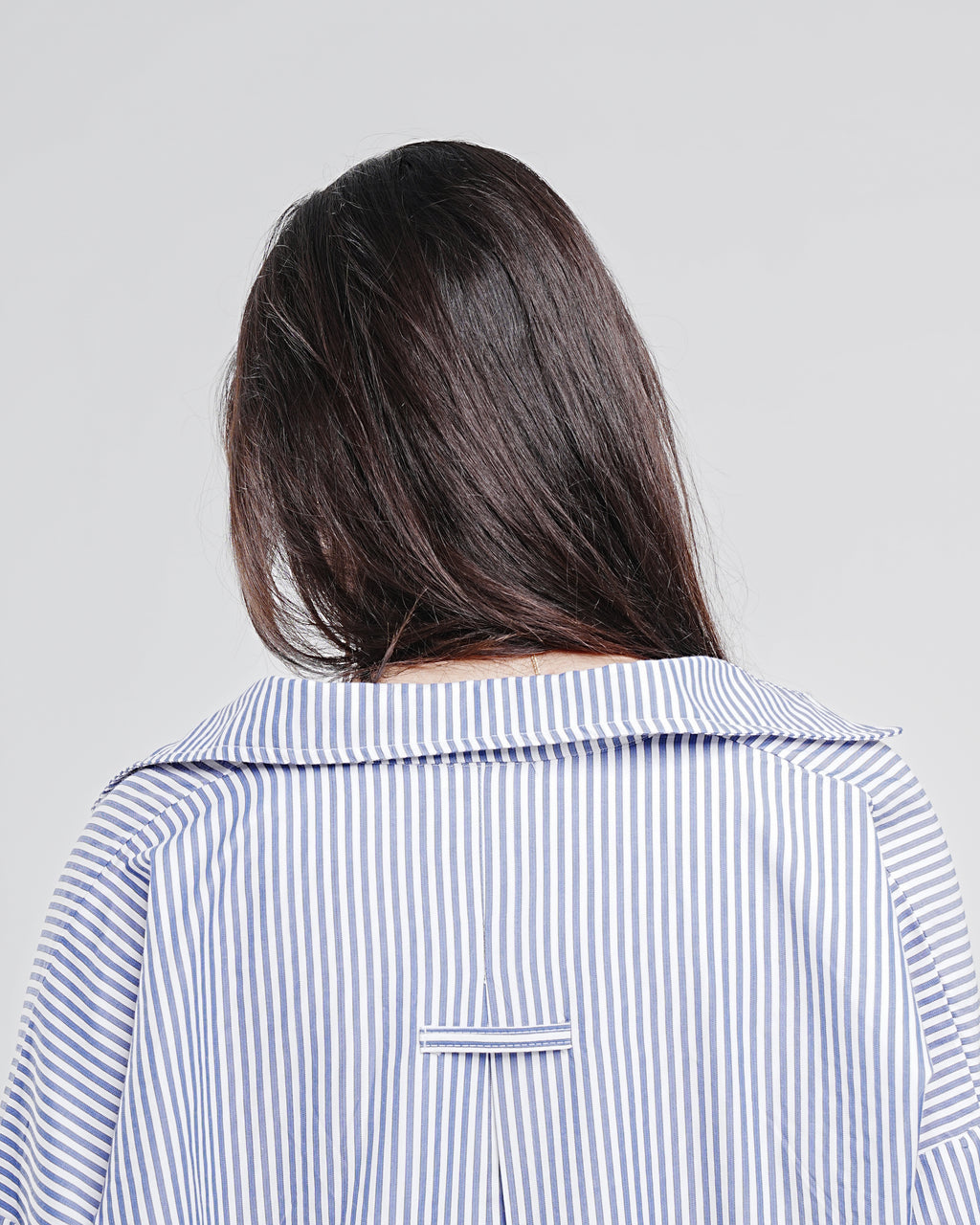 POPLIN PINSTRIPE WOMEN SHIRT