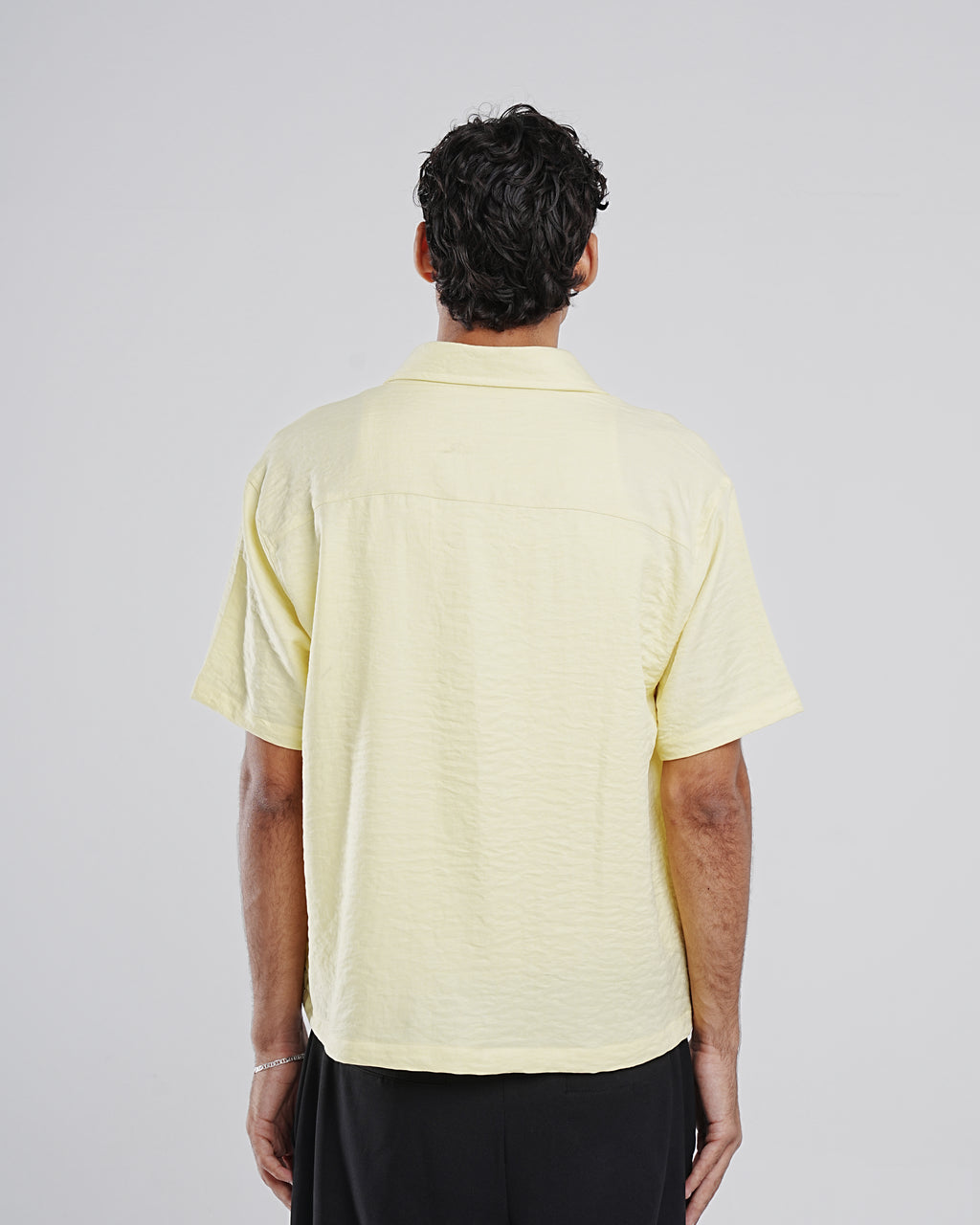 BUTTER YELLOW LINEN SHIRT